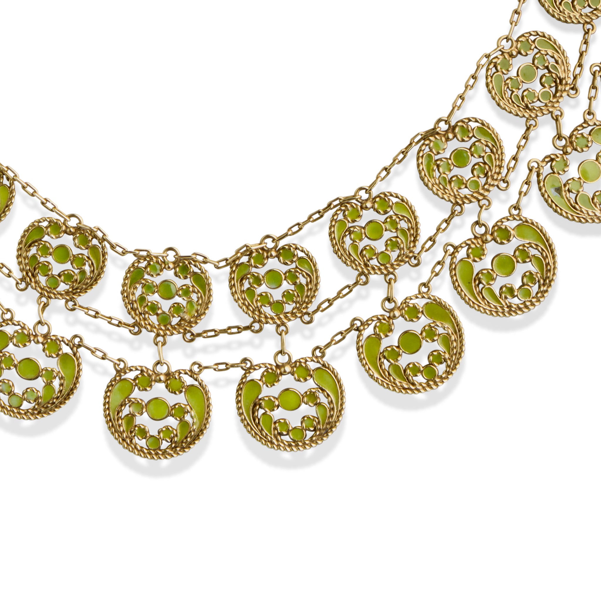 Macklowe Gallery | Louis Comfort Tiffany for Tiffany & Co. Enamel