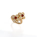 Contemporary Van Cleef & Arpels Ruby and Diamond “Trefle” Ring