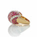 Macklowe Gallery Van Cleef & Arpels Paris Ruby and Diamond Bombé Ring