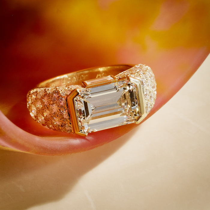 Cartier Emerald Cut Engagement Ring | Emerald cut diamond engagement ring,  Wedding rings emerald cut, Emerald engagement ring cut