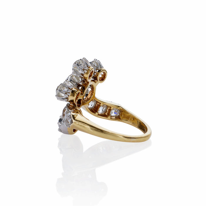 Macklowe Gallery Art Nouveau Diamond Ring