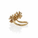 Macklowe Gallery Van Cleef & Arpels Heart Shaped Diamond Flower Ring