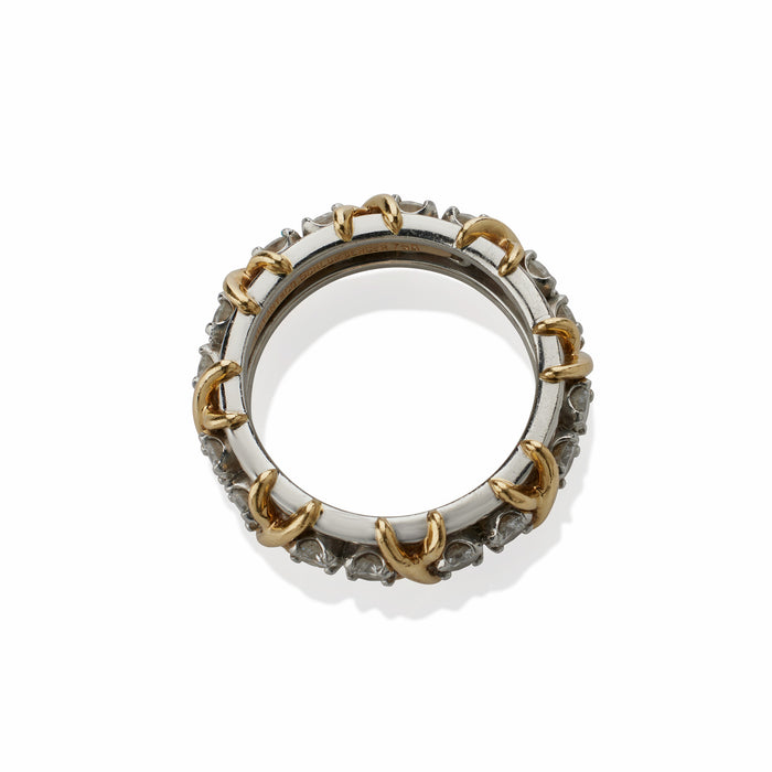 Tiffany & Co. Schlumberger Eighteen Stone Ring