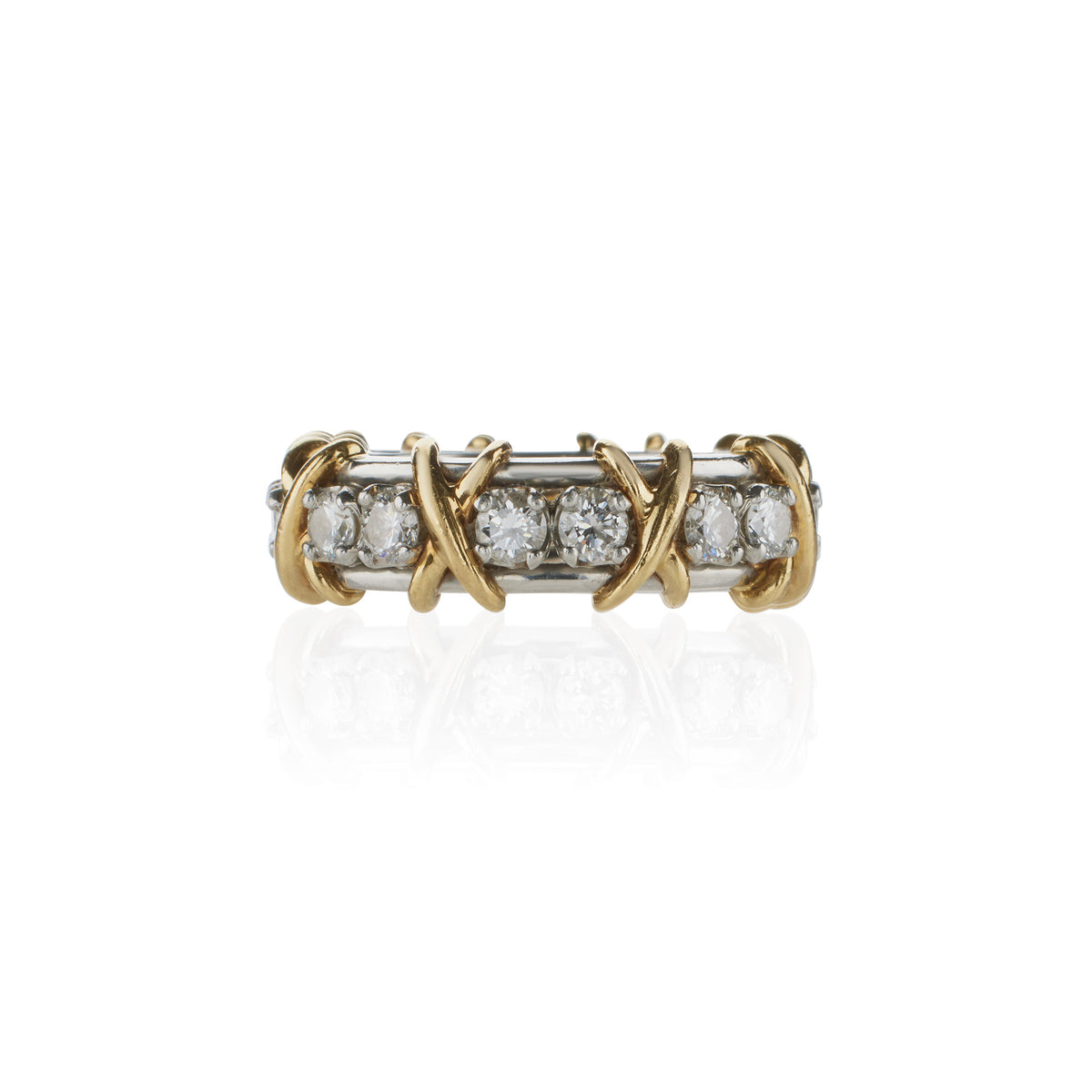 Tiffany & Co. Schlumberger Eighteen Stone Ring