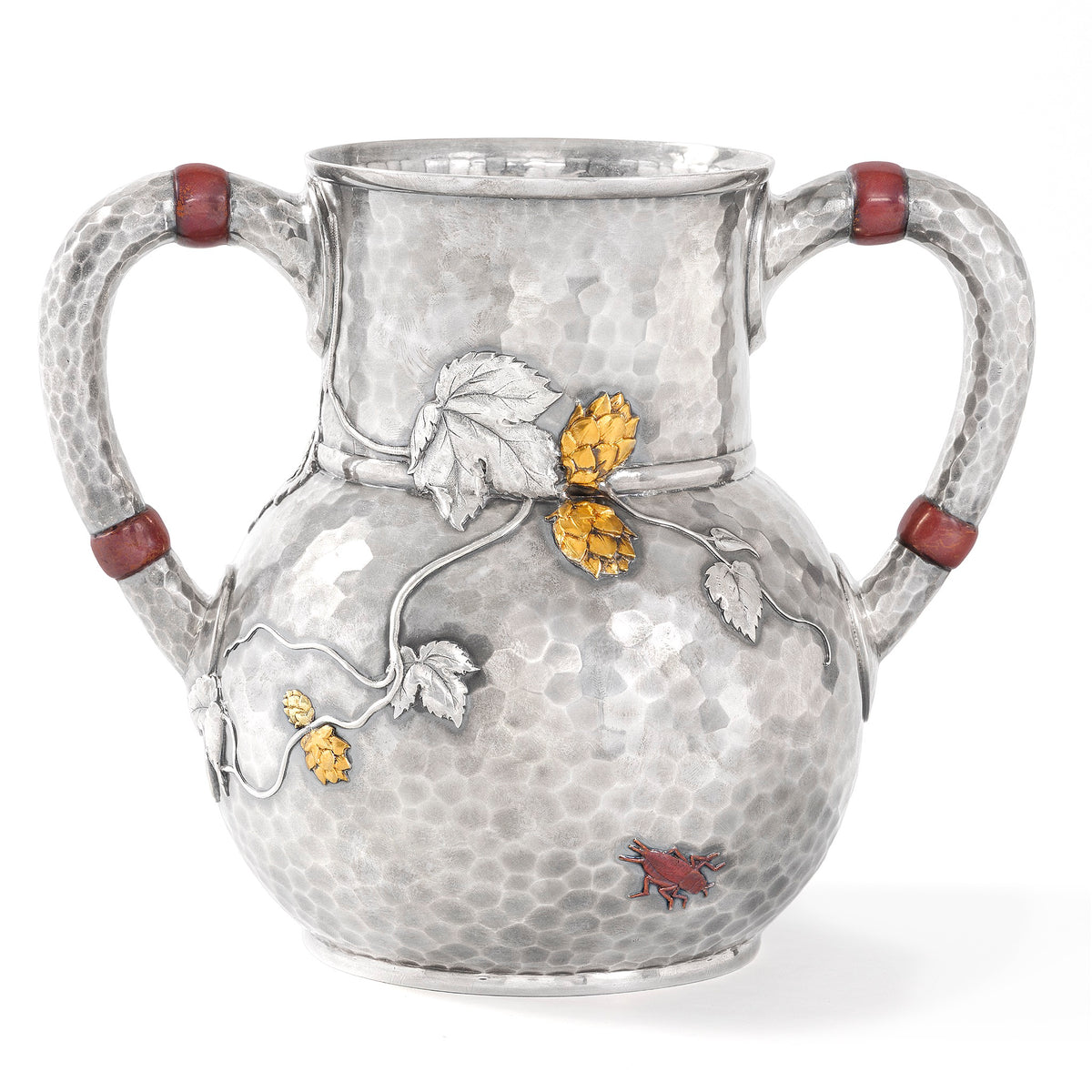 Macklowe Gallery Tiffany & Co. and Edward C. Moore "Hops" Silver Loving Cup