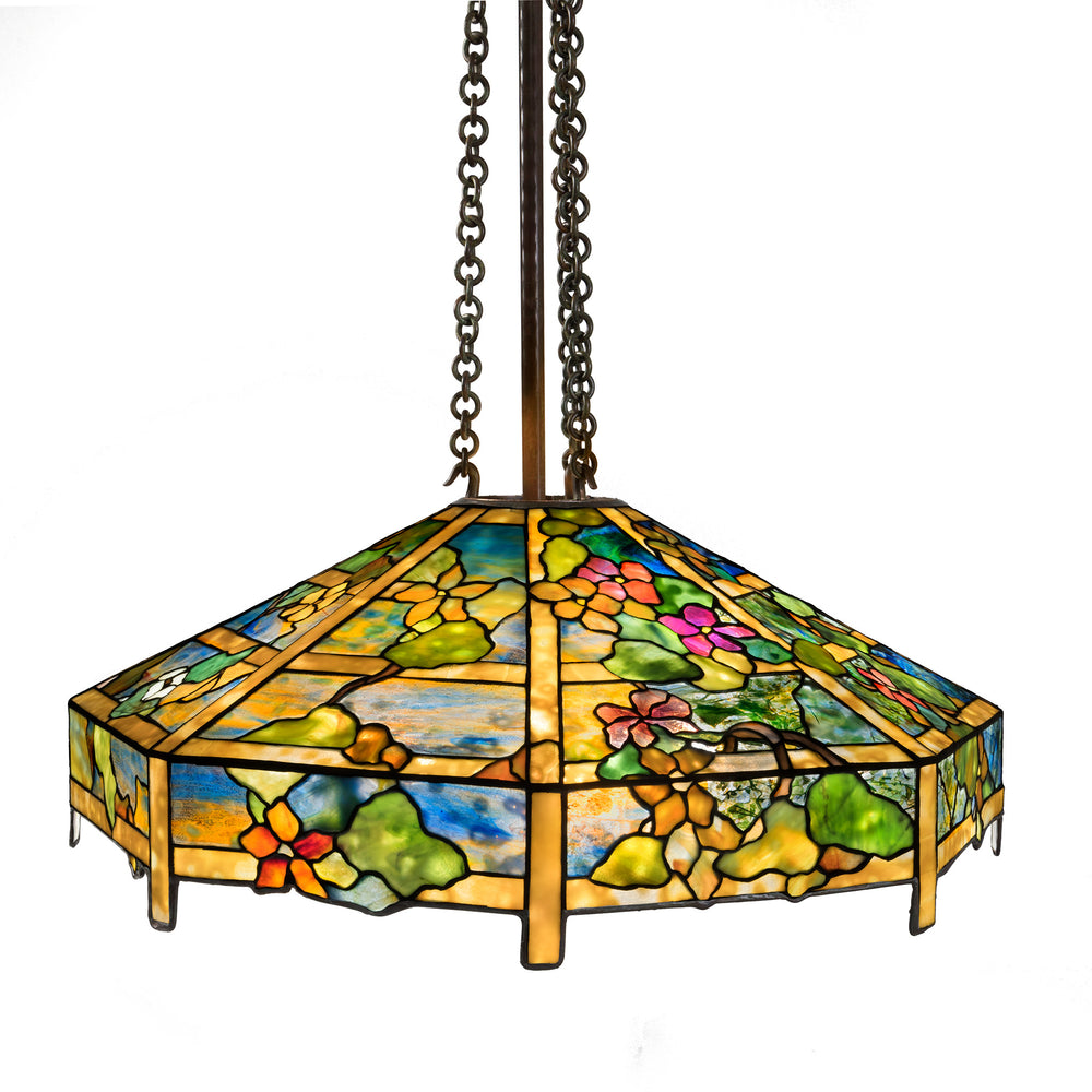 
                      
                        Macklowe Gallery Tiffany Studios New York "Nasturtium" Chandelier
                      
                    