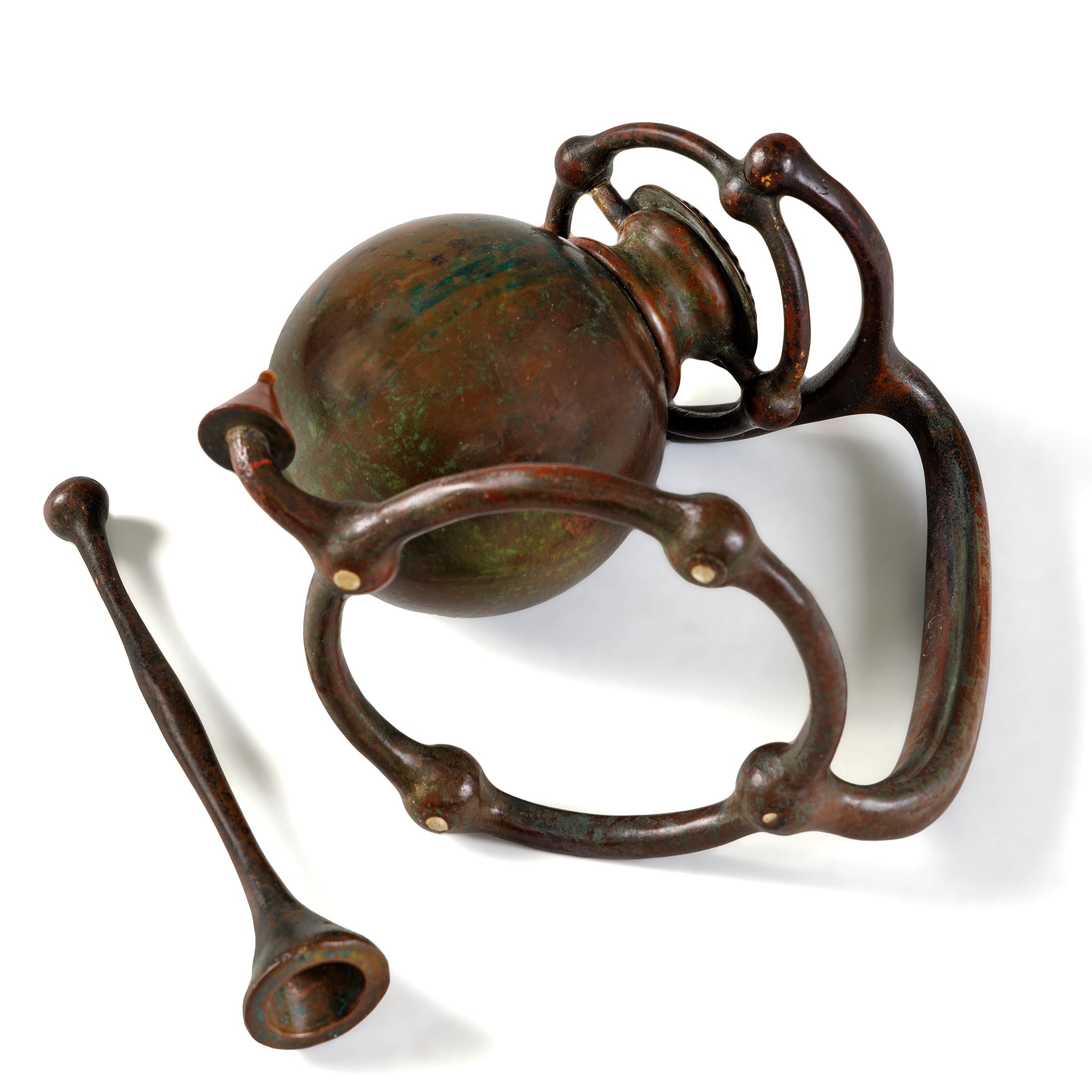 Macklowe Gallery | Tiffany Studios New York Bronze Swing Candle