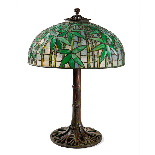 Macklowe Gallery Tiffany Studios New York "Bamboo" Table Lamp