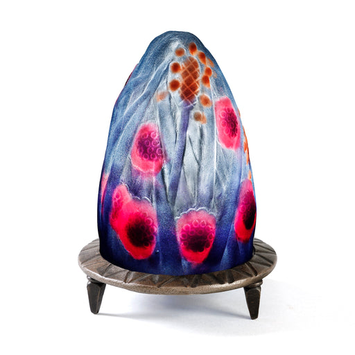 Macklowe Gallery Gabriel Argy-Rousseau Pâte de Verre "Prairie" Night Light