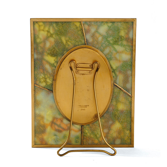 Macklowe Gallery Tiffany Studios New York "Grapevine" Gilt Bronze Photo Frame
