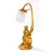 Macklowe Gallery Maurice Bouval "Femme aux Nénuphars" Lighted Figural Sculpture