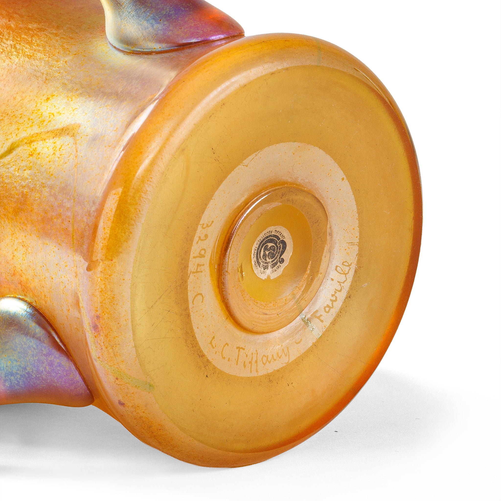 Macklowe Gallery | Tiffany Studios New York Favrile Glass Loving