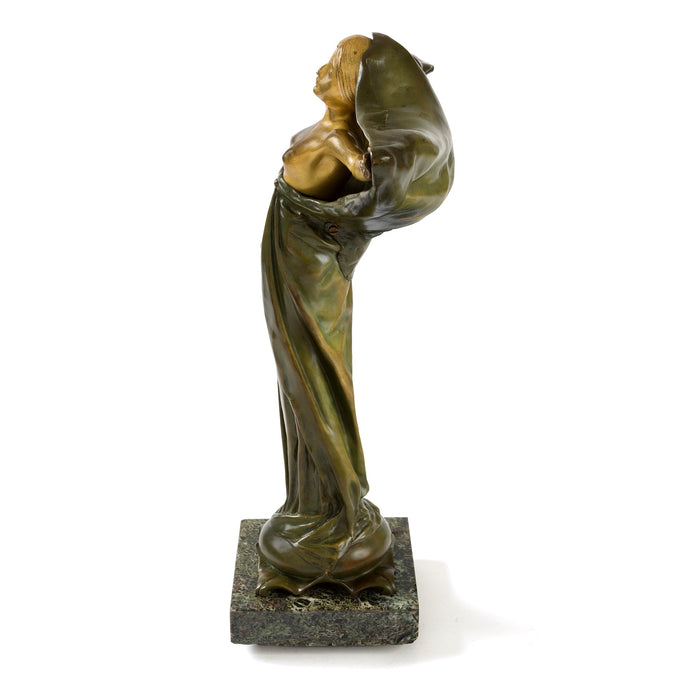 Macklowe Gallery Victor Sabatier "Lit from Within" Illuminated Bronze Sculpture