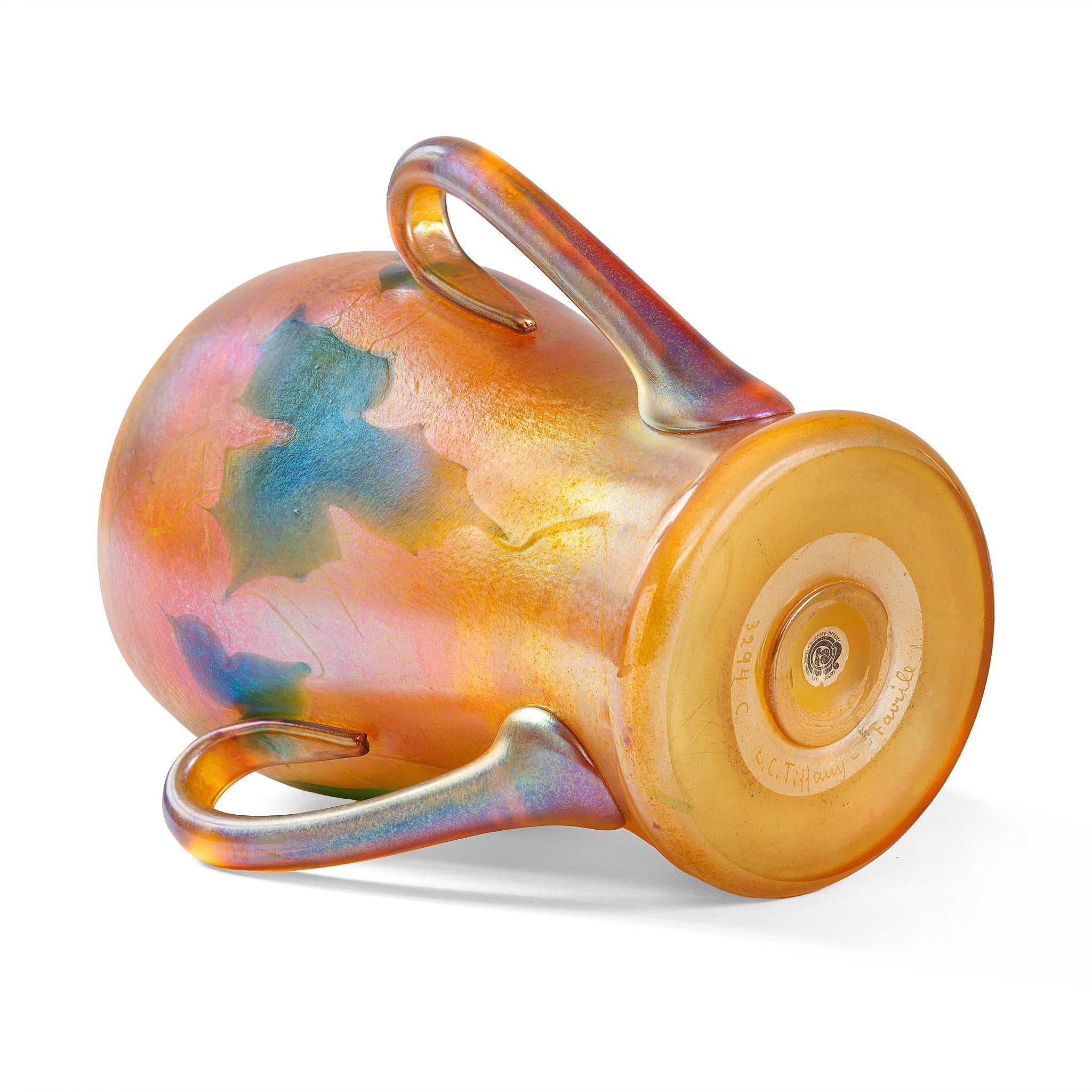 Macklowe Gallery | Tiffany Studios New York Favrile Glass Loving