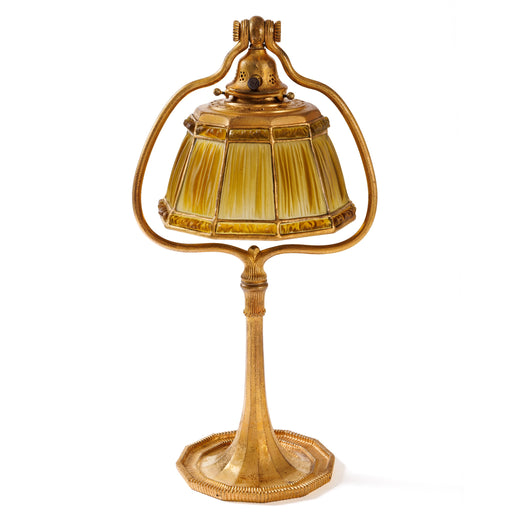 Macklowe Gallery Tiffany Studios New York "Linenfold" Desk Lamp