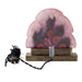 Macklowe Gallery Gabriel Argy-Rousseau Pâte de Verre "Eventail de Fleurs" Night Light