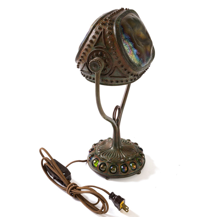 Macklowe Gallery Tiffany Studios New York "Turtleback" Desk Lamp