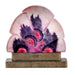Macklowe Gallery Gabriel Argy-Rousseau Pâte de Verre "Eventail de Fleurs" Night Light