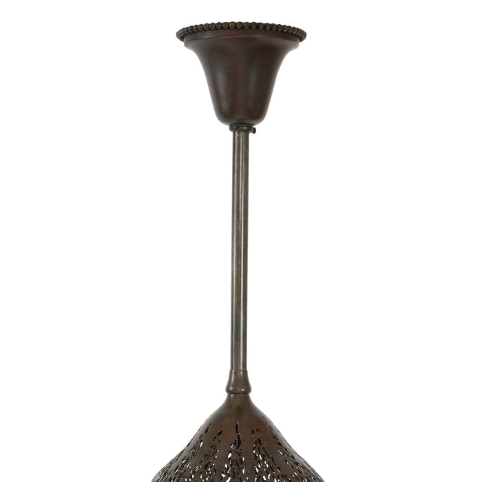 Macklowe Gallery Tiffany Studios New York "Moorish" Prism Chandelier