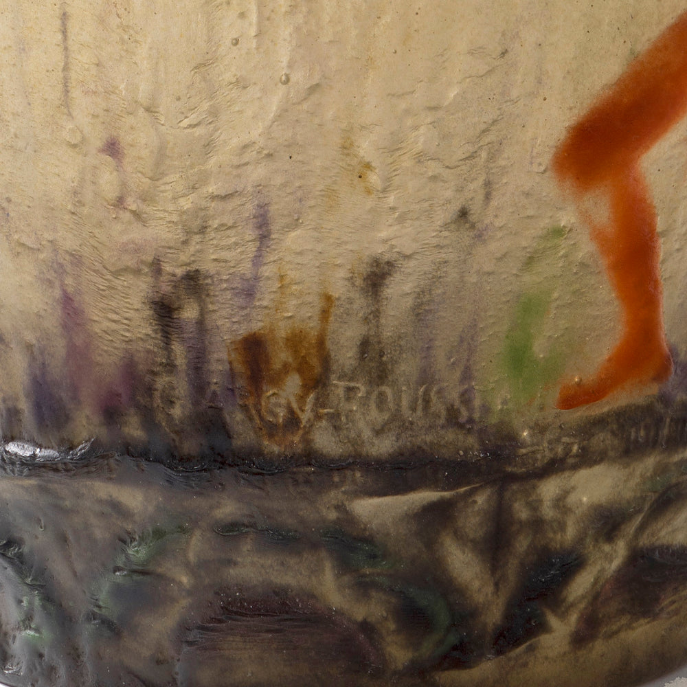 
                      
                        Macklowe Gallery Gabriel Argy-Rousseau "La Danse'" Pâte-de-Verre Vase
                      
                    