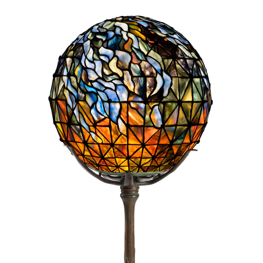 Macklowe Gallery Tiffany Studios New York "Flame" Ball Table Lamp