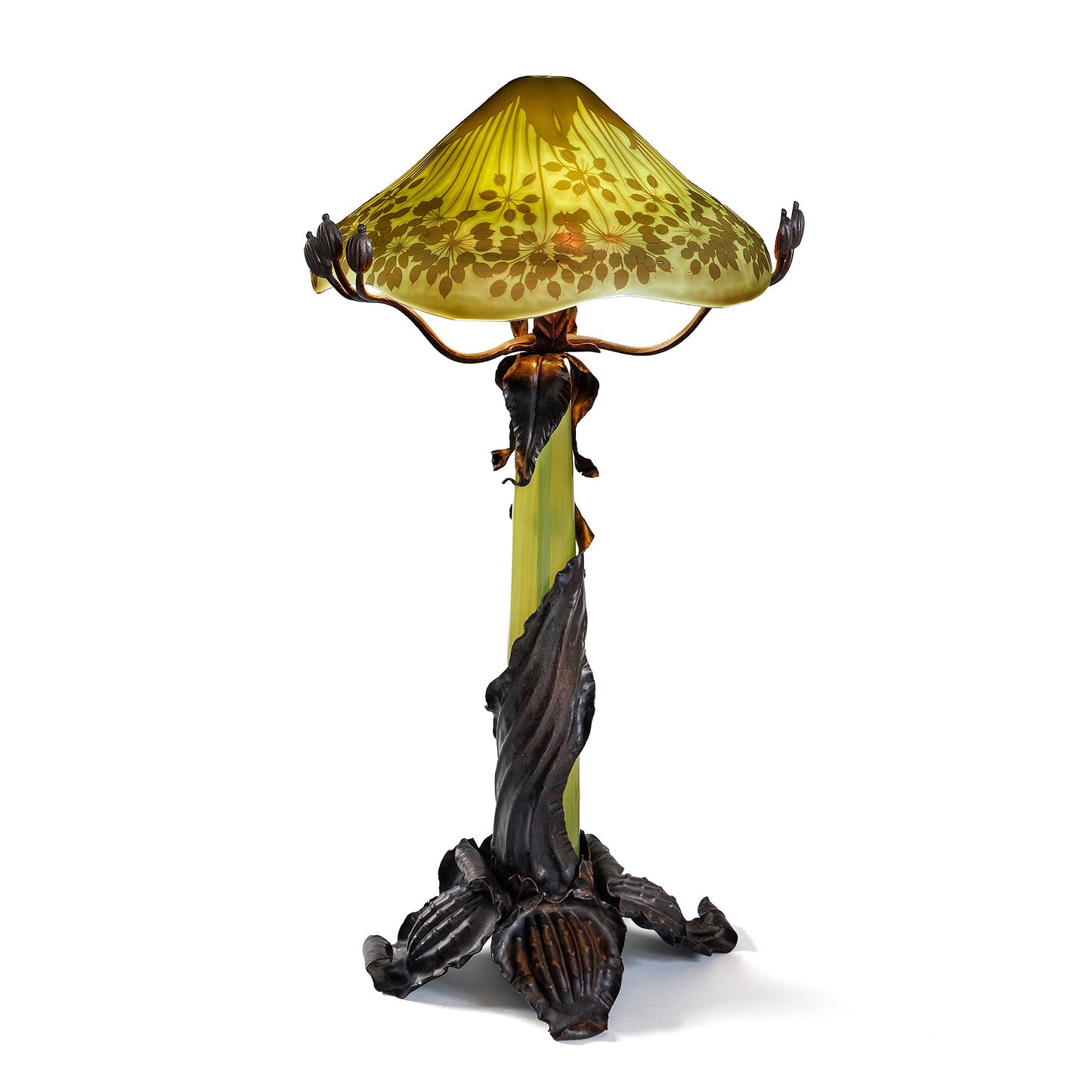 Macklowe Gallery Émile Gallé "Umbel" Table Lamp