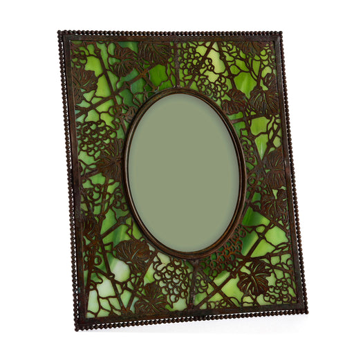 Macklowe Gallery Tiffany Studios New York "Grapevine" Bronze Photo Frame