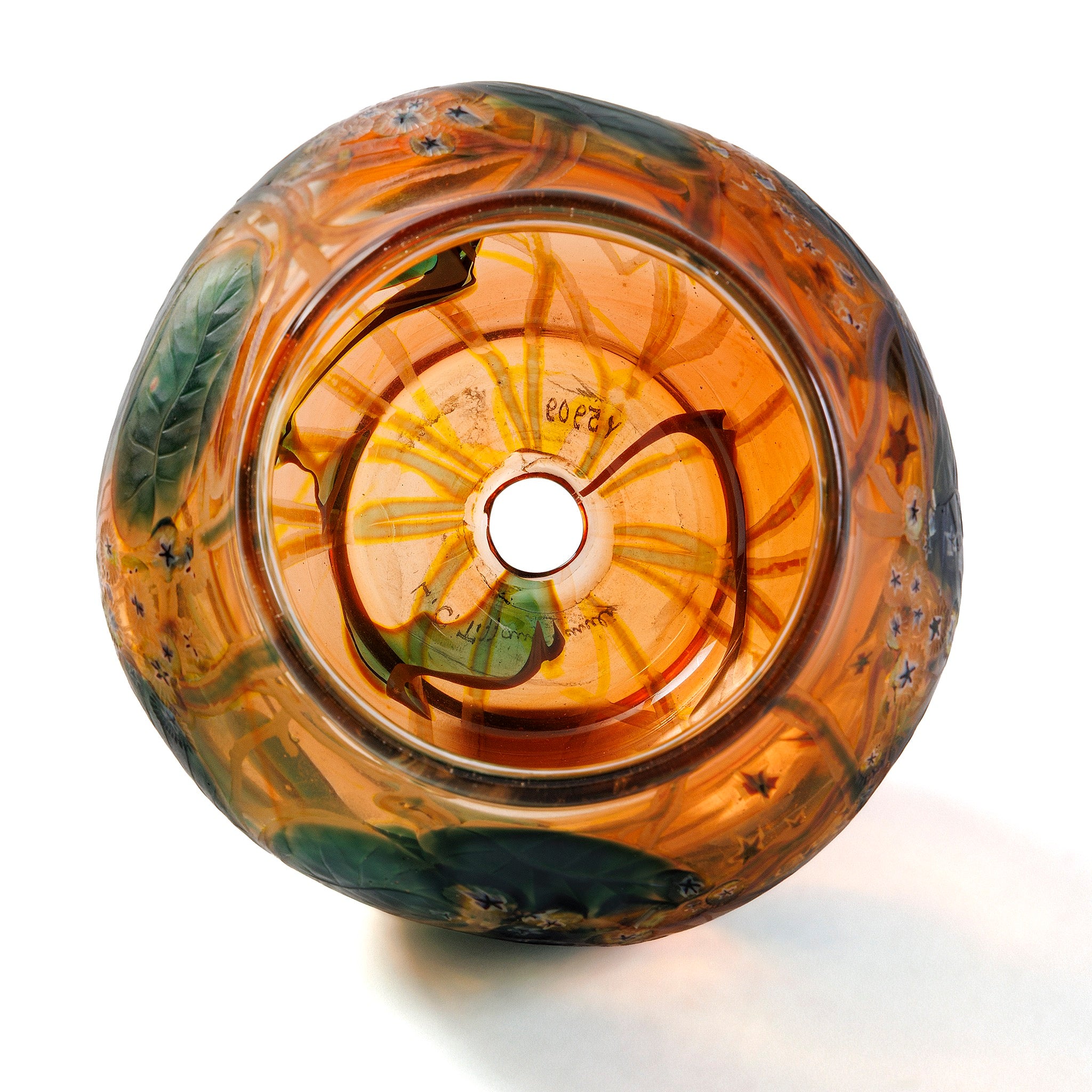 Tiffany ティファニー ウィートリーフ プラター クリスタルガラス