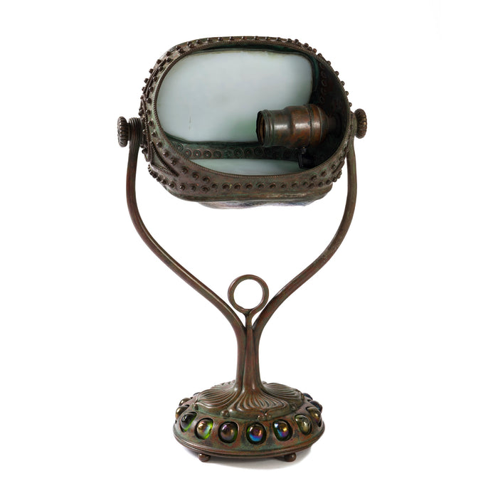 Macklowe Gallery Tiffany Studios New York "Turtleback" Desk Lamp