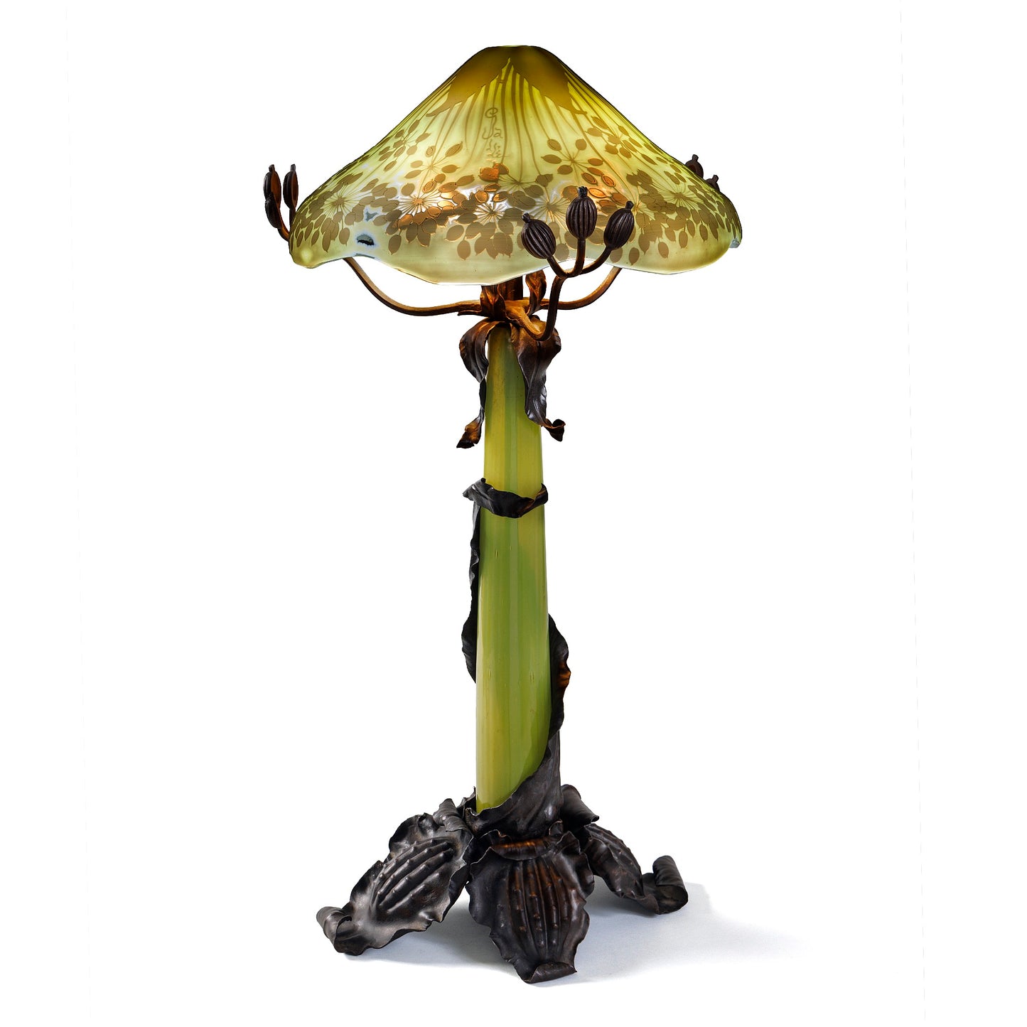 Macklowe Gallery Émile Gallé "Umbel" Table Lamp