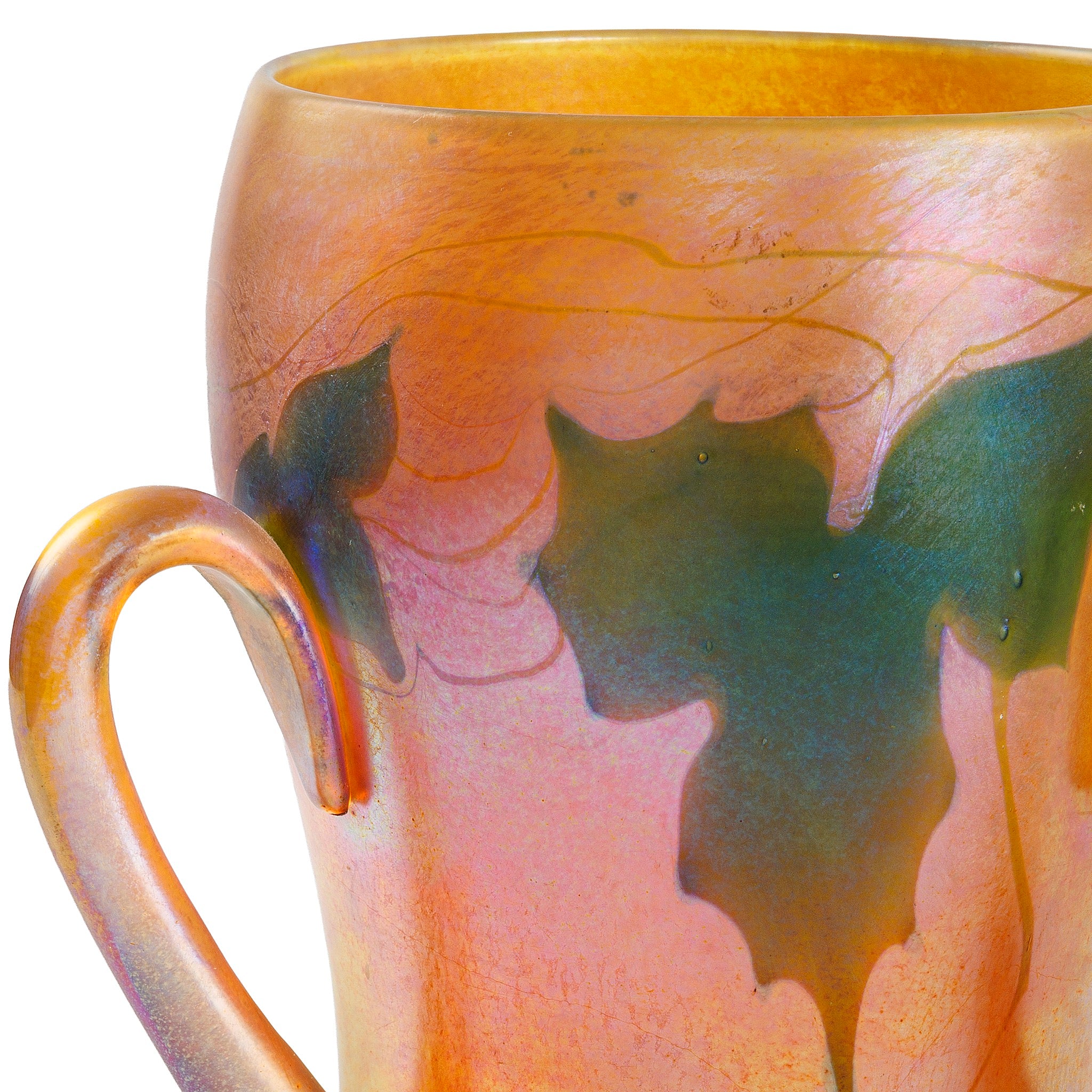 Macklowe Gallery | Tiffany Studios New York Favrile Glass Loving