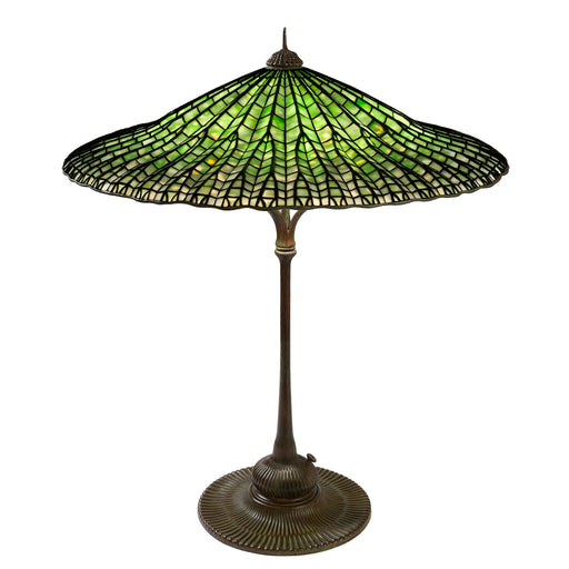 Tiffany lotus lamp original deals