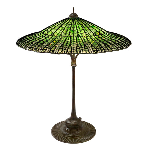 Macklowe Gallery Tiffany Studios New York "Mandarin"  Table Lamp