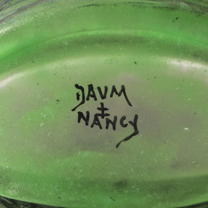 Macklowe Gallery Daum Nancy "Trees and Wind in the Rain" Cameo Glass Vase