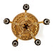 Macklowe Gallery Tiffany Studios New York "Five-Light Lily" Ceiling Fixture