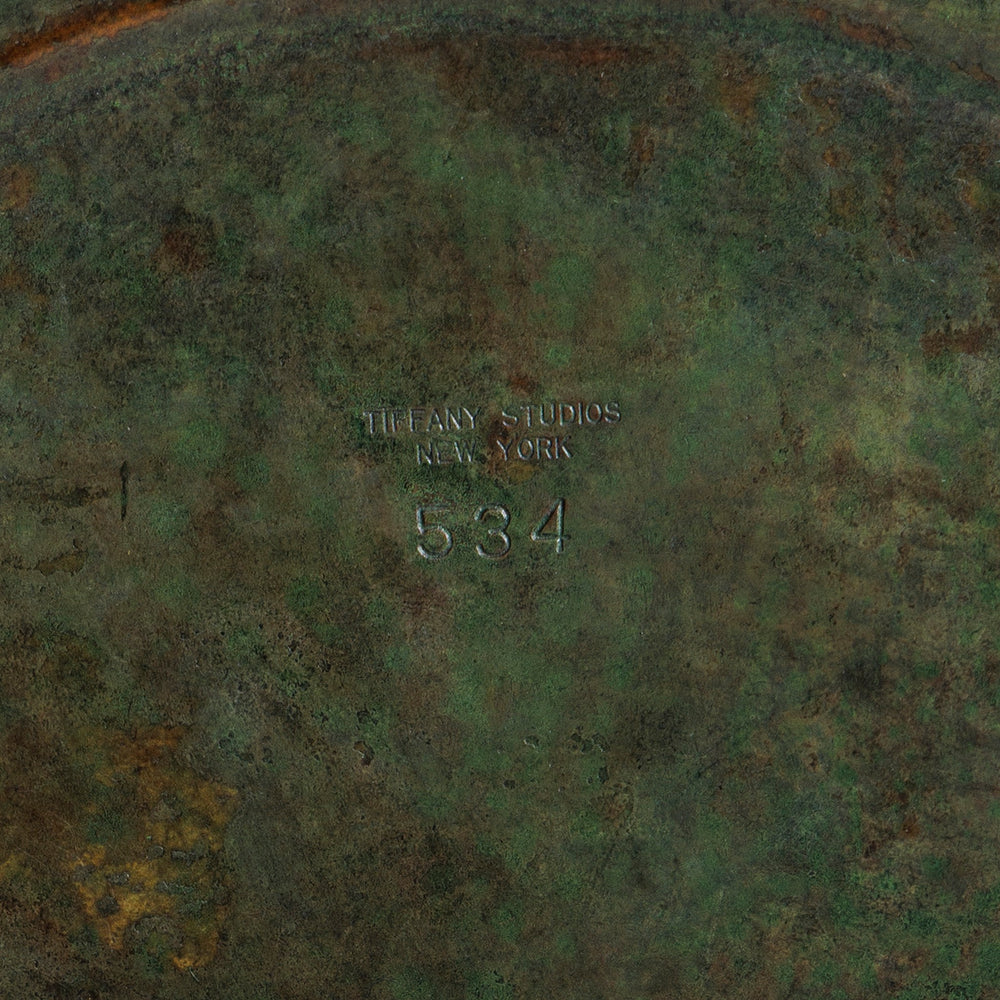 
                      
                        Macklowe Gallery Tiffany Studios New York "Linenfold" Table Lamp
                      
                    