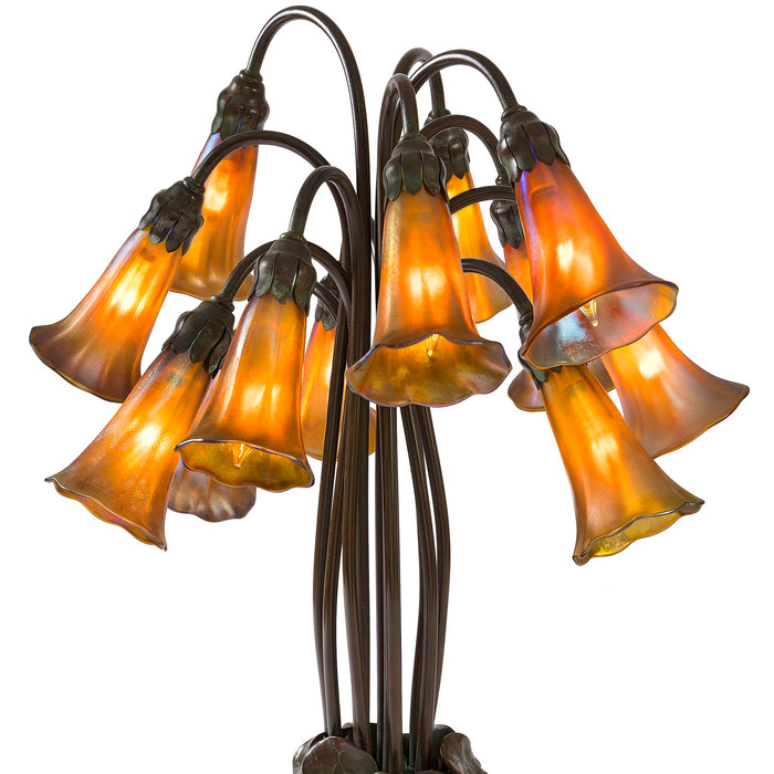 Macklowe Gallery Tiffany Studios New York "Twelve Light Lily" Table Lamp