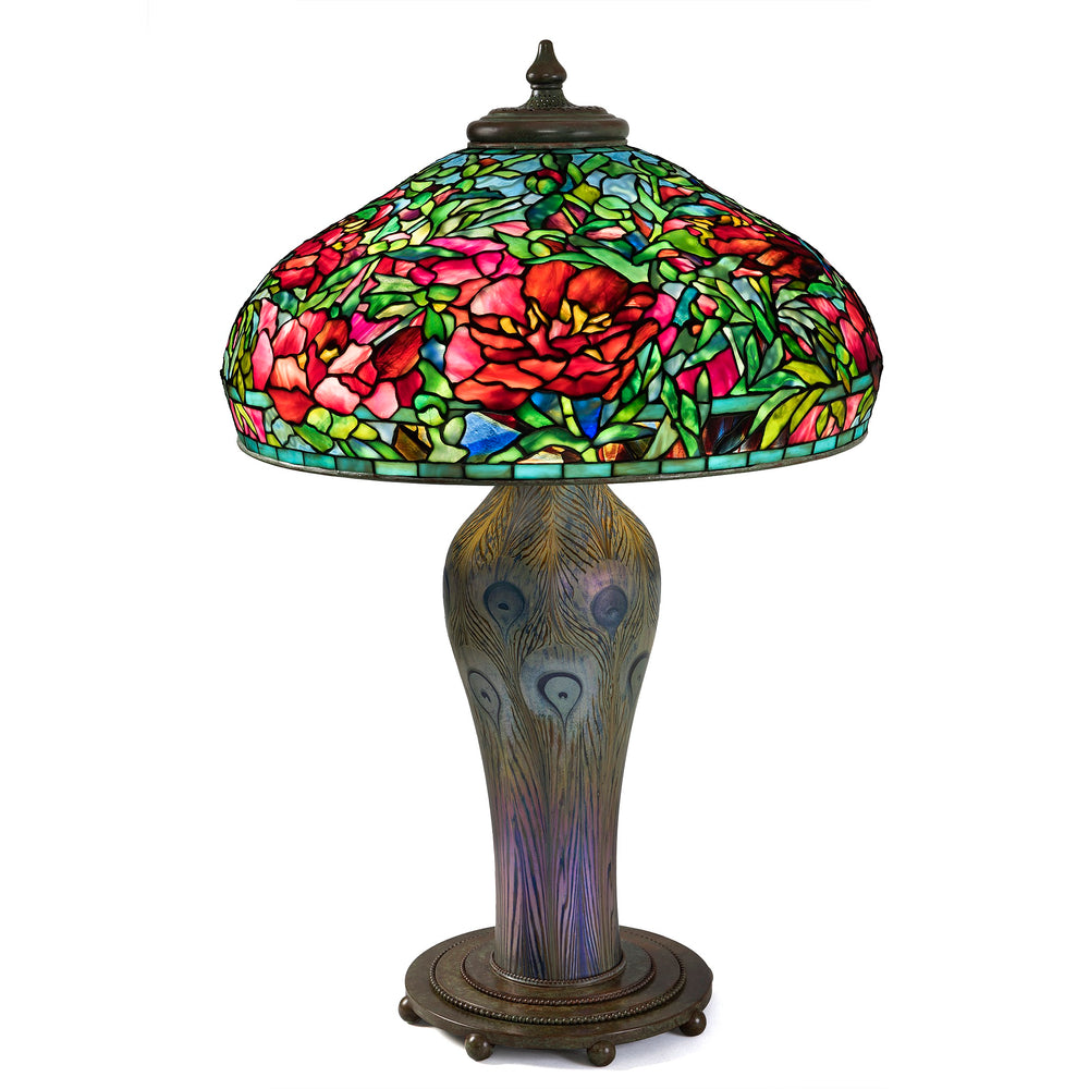 Macklowe Gallery | Tiffany Studios New York "Elaborate Peony" Table ...