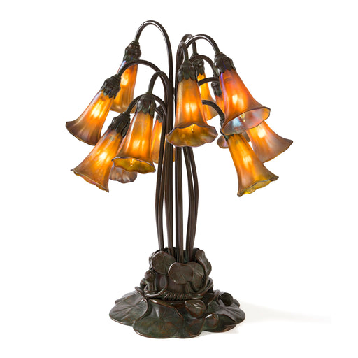 Macklowe Gallery Tiffany Studios New York "Twelve Light Lily" Table Lamp