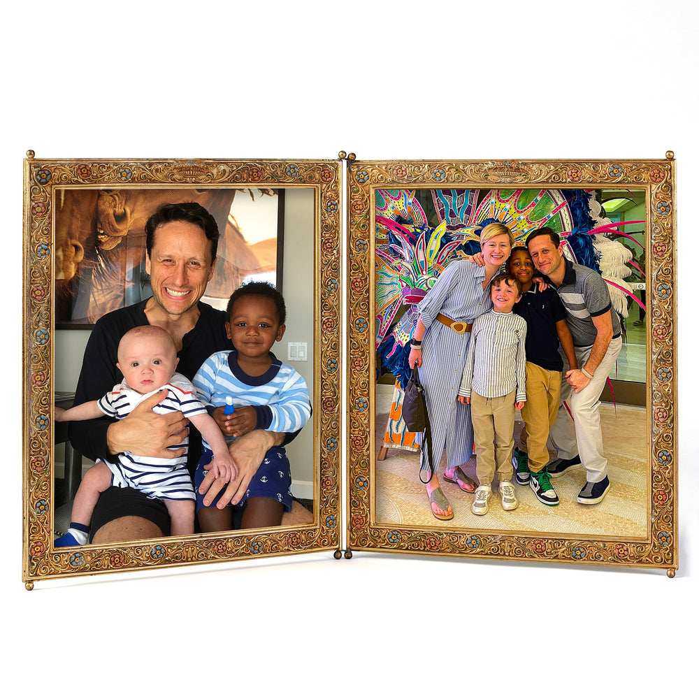 Macklowe Gallery Tiffany Studios New York Double Picture Frame