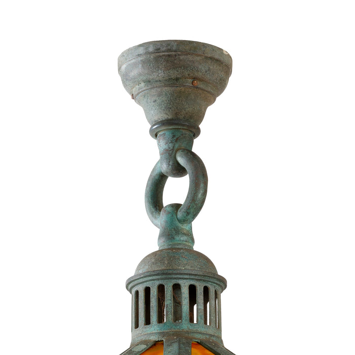 Macklowe Gallery Tiffany Studios New York Pair of Hanging Lanterns