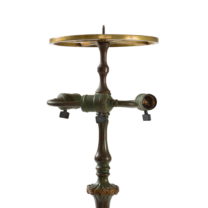 Macklowe Gallery Tiffany Studios New York "Linenfold" Table Lamp