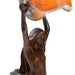 Macklowe Gallery Tiffany Studios New York "Nautilus" Table Lamp With "Mermaid" Base