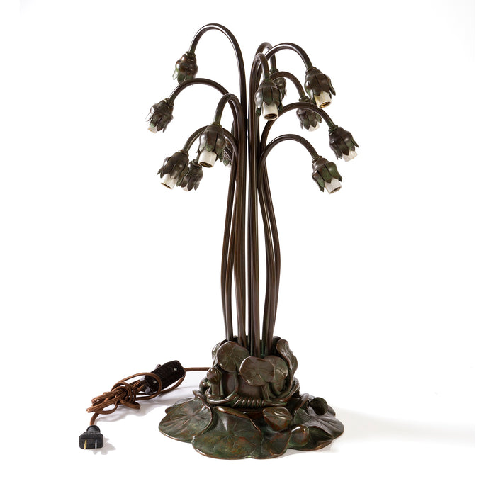 Macklowe Gallery Tiffany Studios New York "Twelve Light Lily" Table Lamp