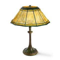 Tiffany Studios New York "Linenfold" Table Lamp