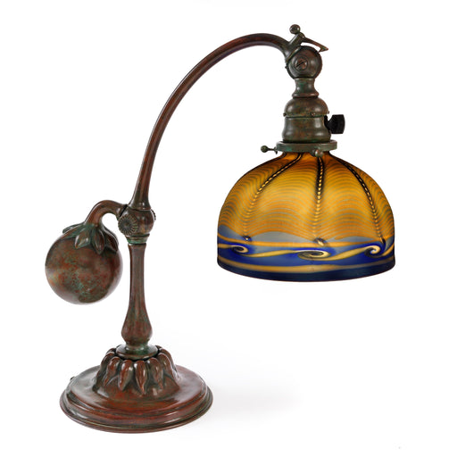 Macklowe Gallery Tiffany Studios New York "Counter Balance" Desk Lamp