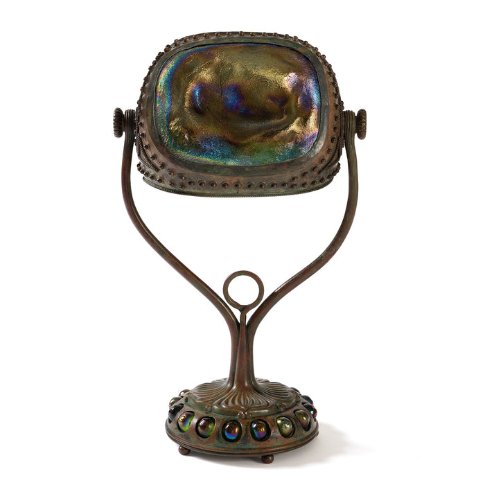 Macklowe Gallery Tiffany Studios New York "Turtleback" Desk Lamp