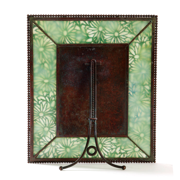 Macklowe Gallery Tiffany Studios New York "Daisy" Bronze Photo Frame