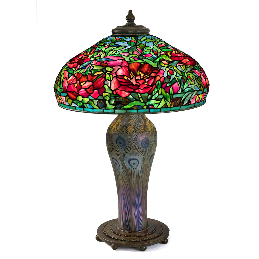 Macklowe Gallery | Tiffany Studios New York "Elaborate Peony" Table ...