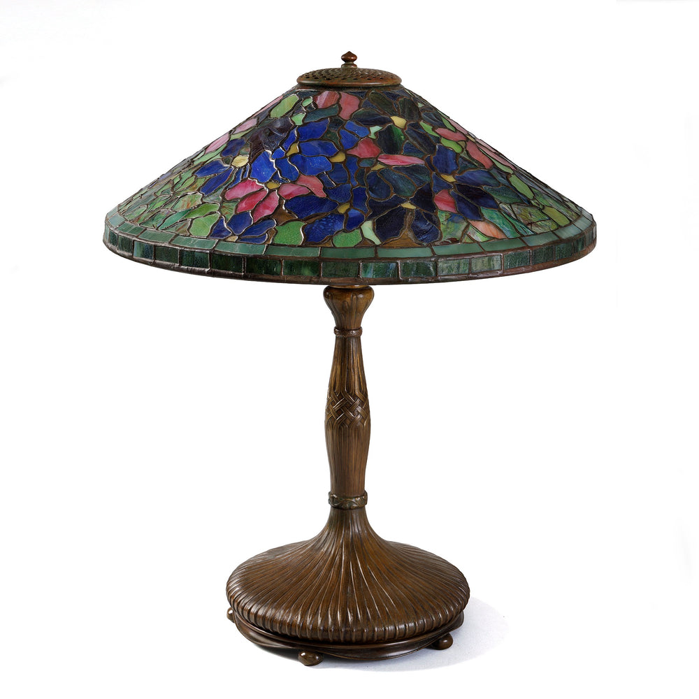 Macklowe Gallery Tiffany Studios New York “Clematis” Table Lamp